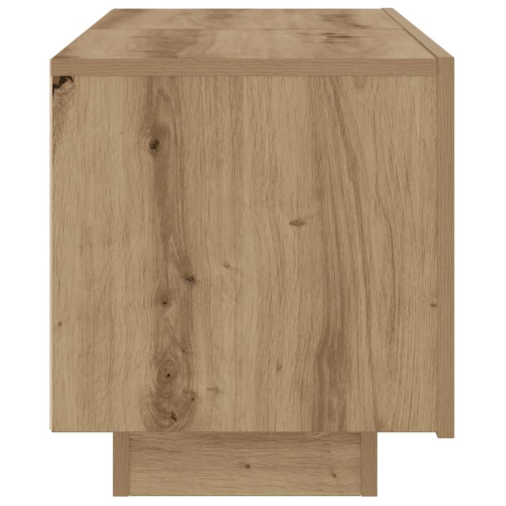 Nattbord artisan eik 100x35x40 cm konstruert tre