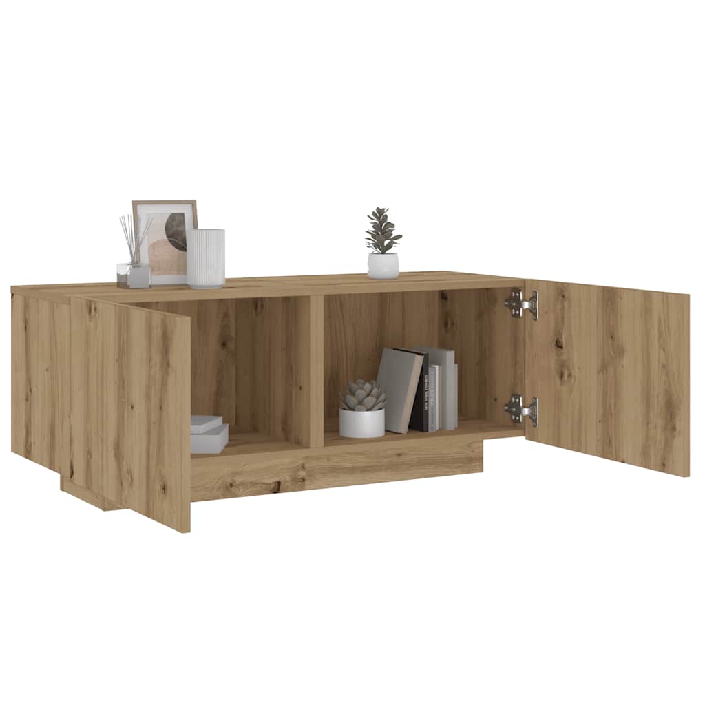 Nattbord artisan eik 100x35x40 cm konstruert tre