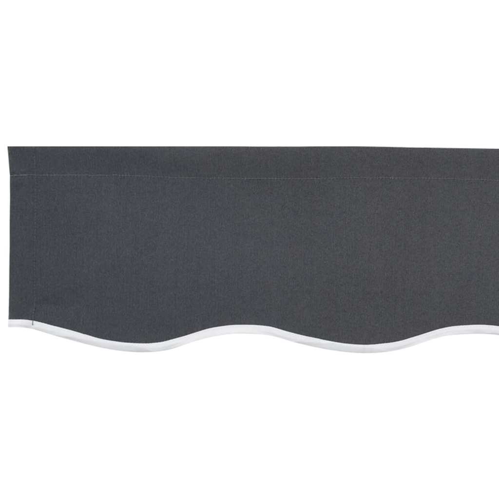 Reserveduk til markise Antrasitt 400 x 200 cm Lerret