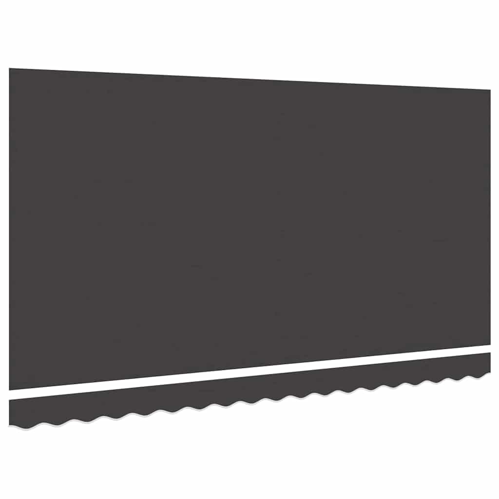 Reserveduk til markise Antrasitt 400 x 200 cm Lerret