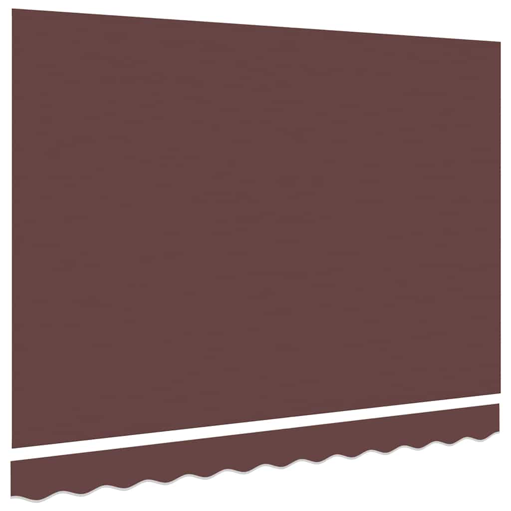 Reserveduk til markise Brun 350 x 200 cm Lerret
