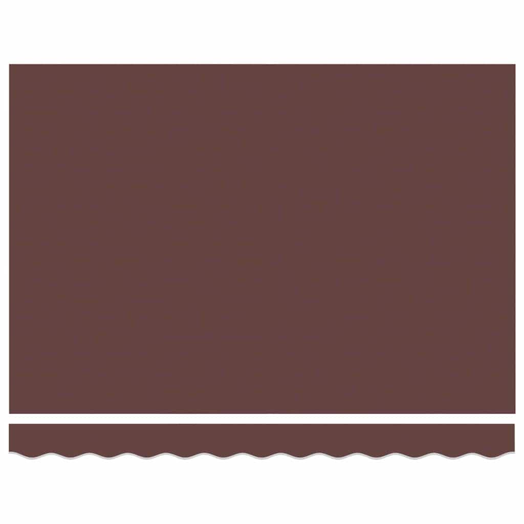 Reserveduk til markise Brun 350 x 200 cm Lerret