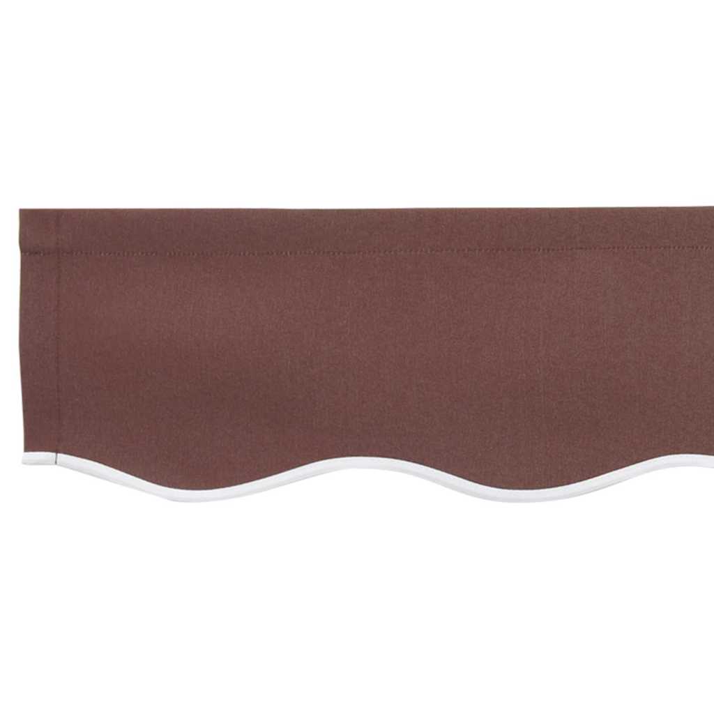 Reserveduk til markise Brun 400 x 200 cm Lerret