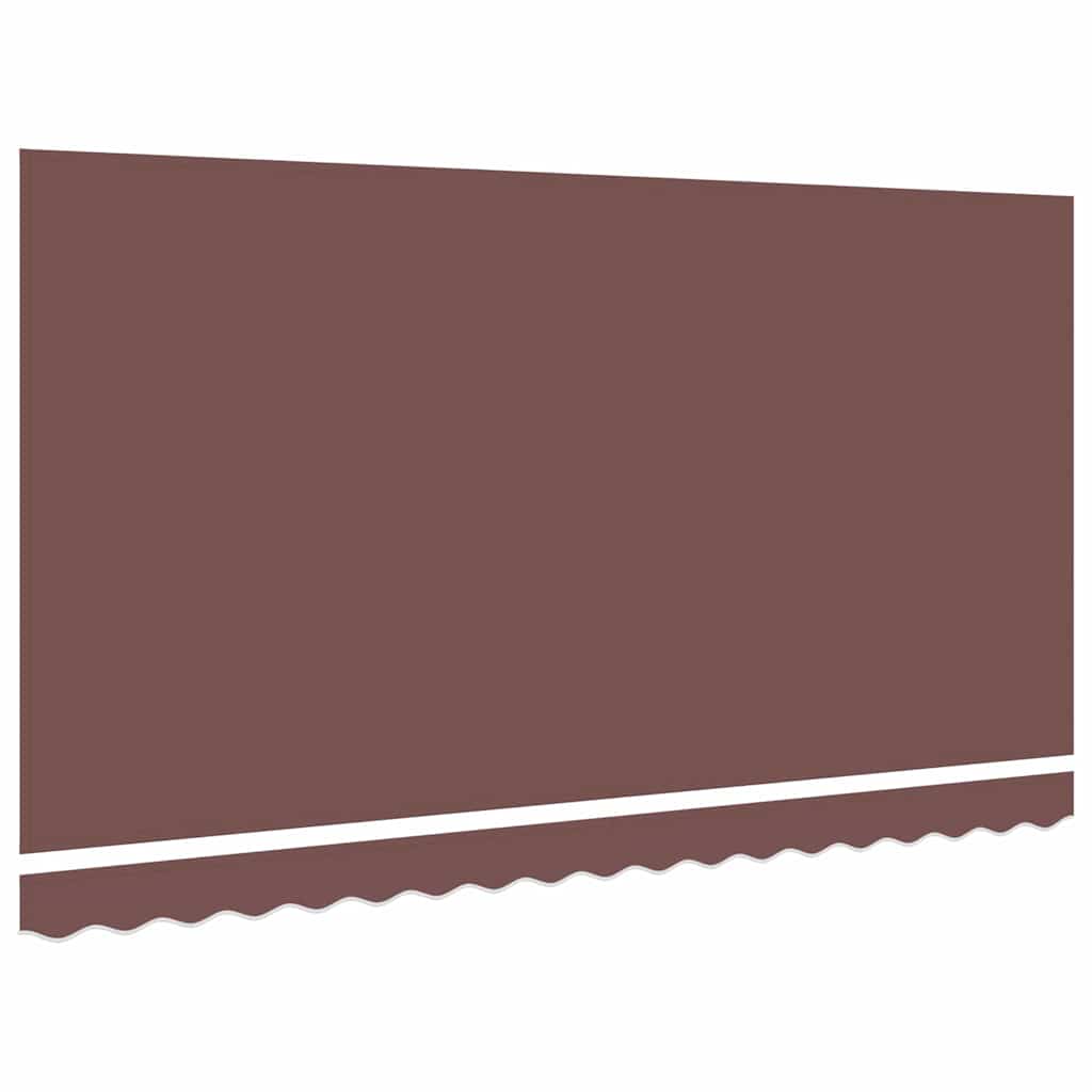 Reserveduk til markise Brun 400 x 200 cm Lerret