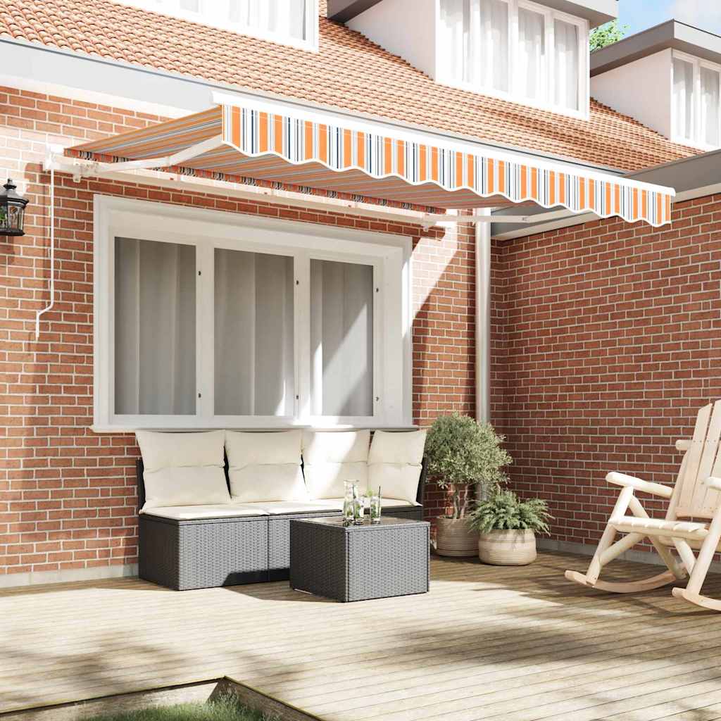 Reserveduk til markise Flerfarget 350 x 200 cm Lerret