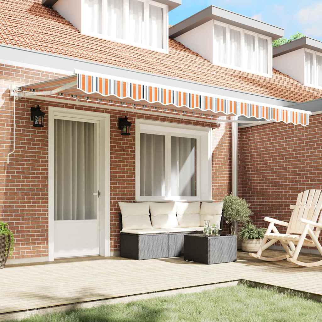 Reserveduk til markise Flerfarget 400 x 200 cm Lerret