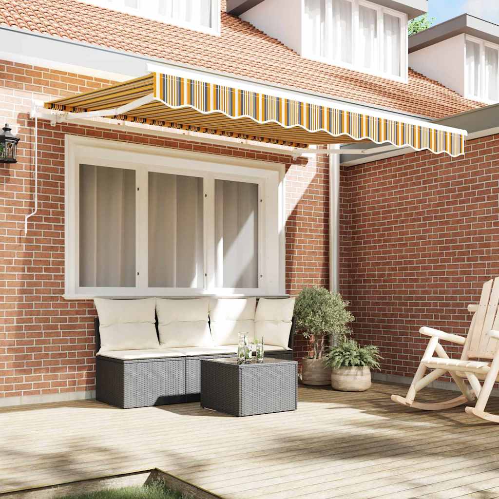 Reserveduk til markise Flerfarget 350 x 200 cm Lerret