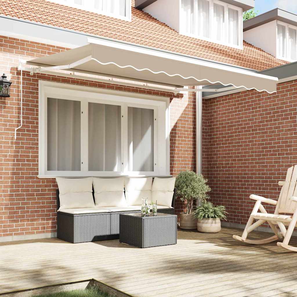 Reserveduk til markise Beige 300 x 250 cm Lerret