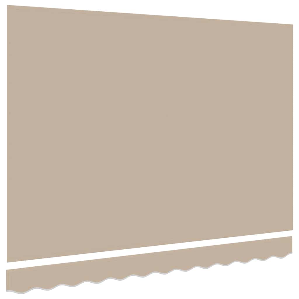 Reserveduk til markise Beige 300 x 250 cm Lerret