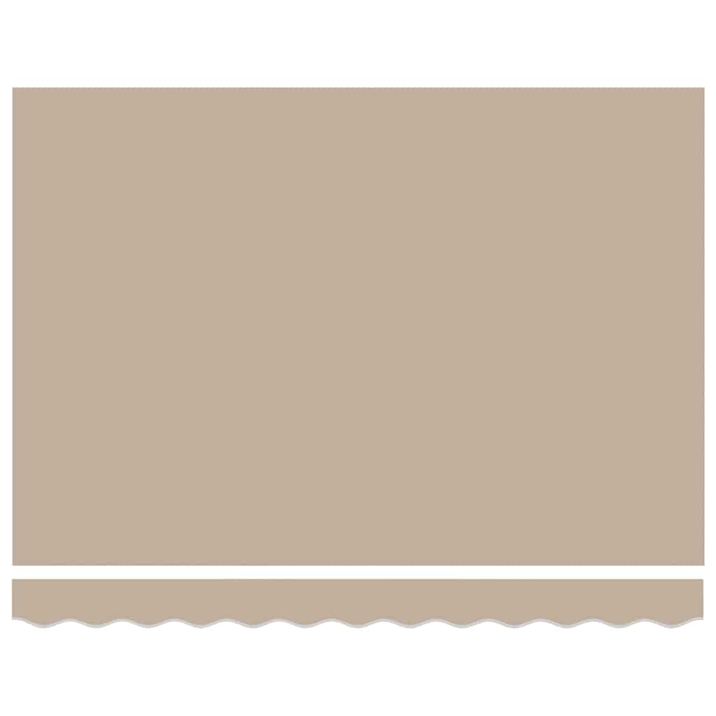 Reserveduk til markise Beige 300 x 250 cm Lerret