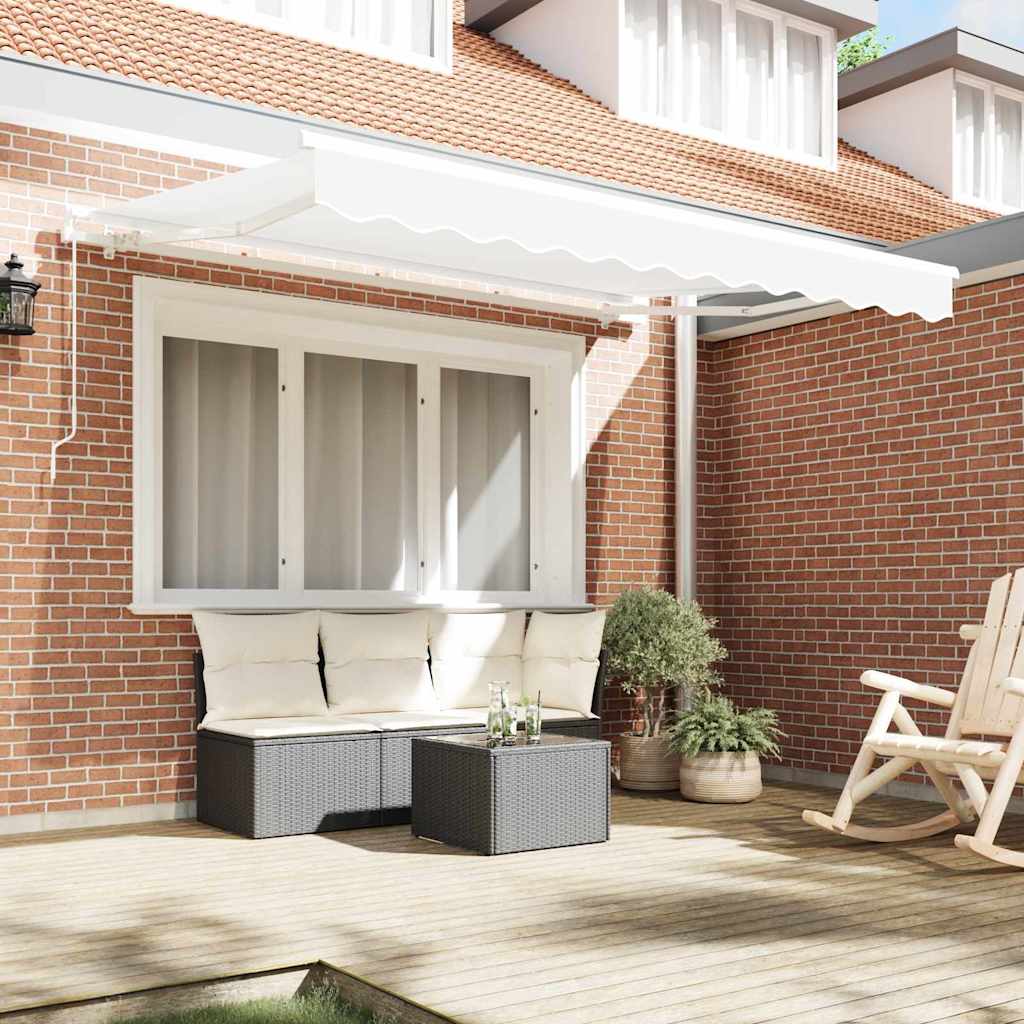 Reserveduk til markise Hvit 300 x 250 cm Lerret