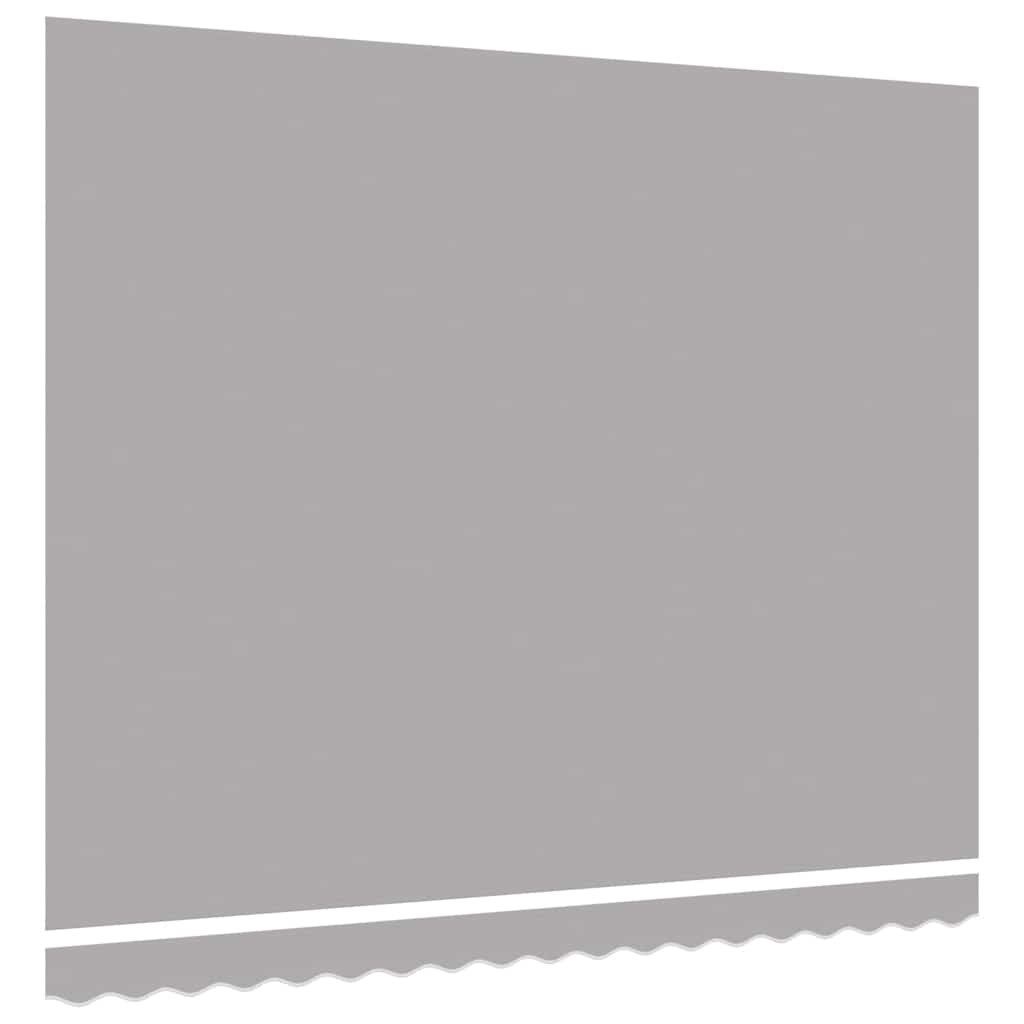 Reserveduk til markise Lysegrå 400 × 300 cm Lerret