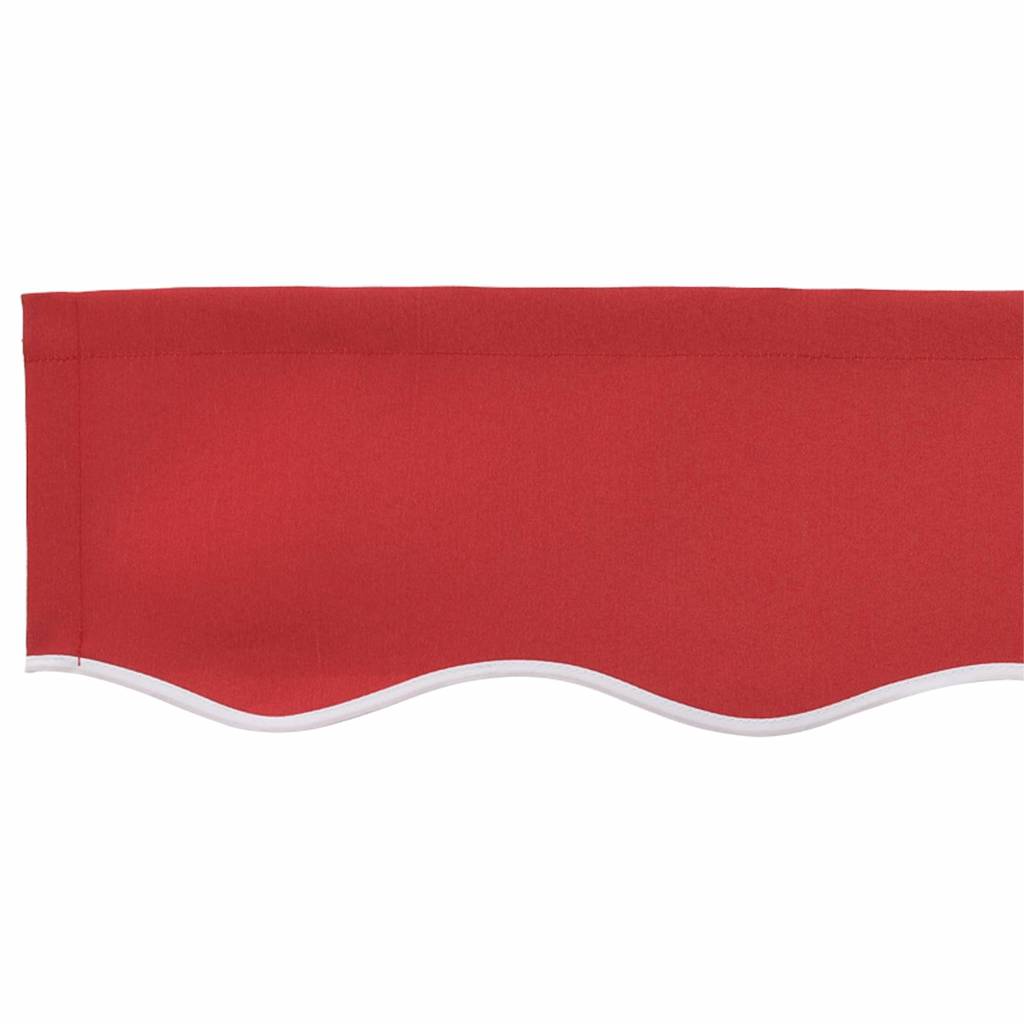 Reserveduk til markise Rød 450 × 350 cm Lerret