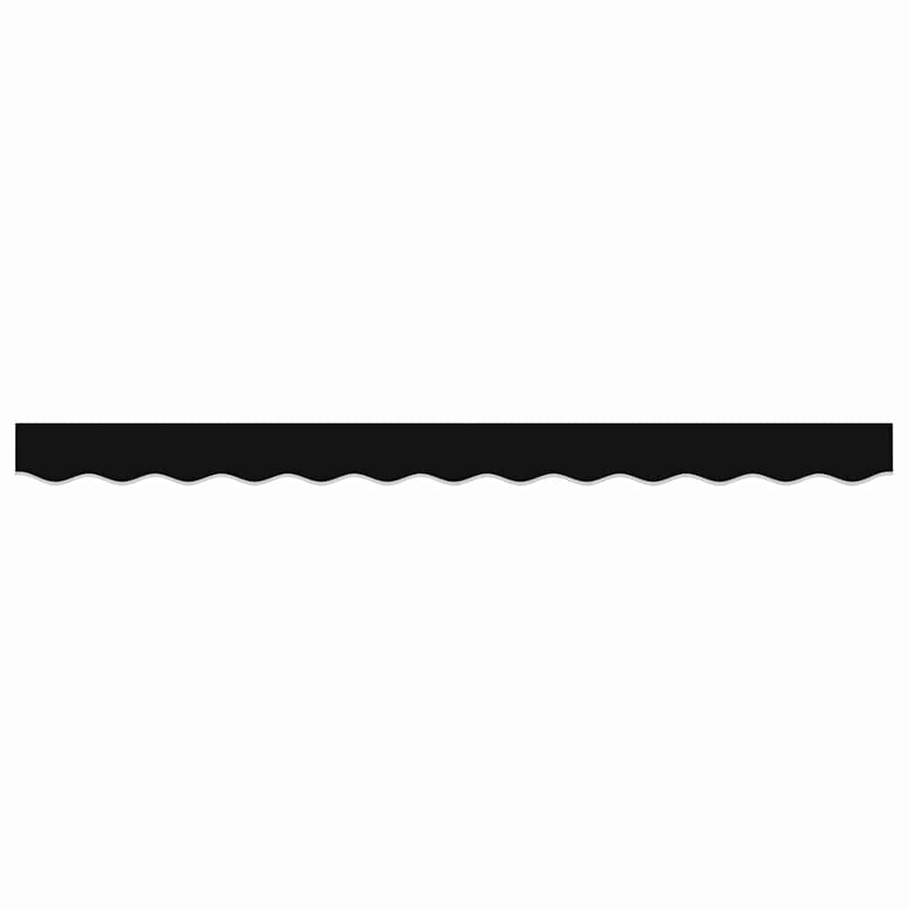 Markiseduk Svart 3.3 x 0.2 m Lerret