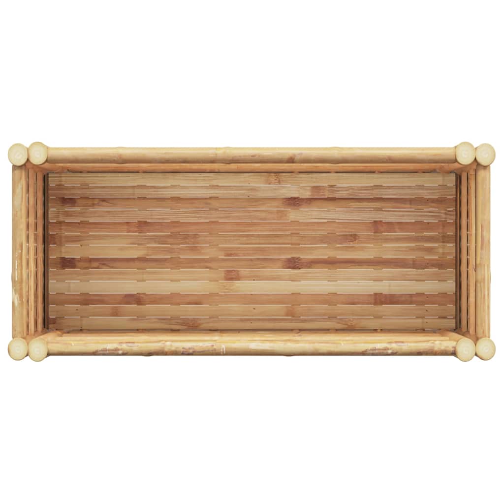 Høybed Brun 70 x 35 x 70 cm Bambus