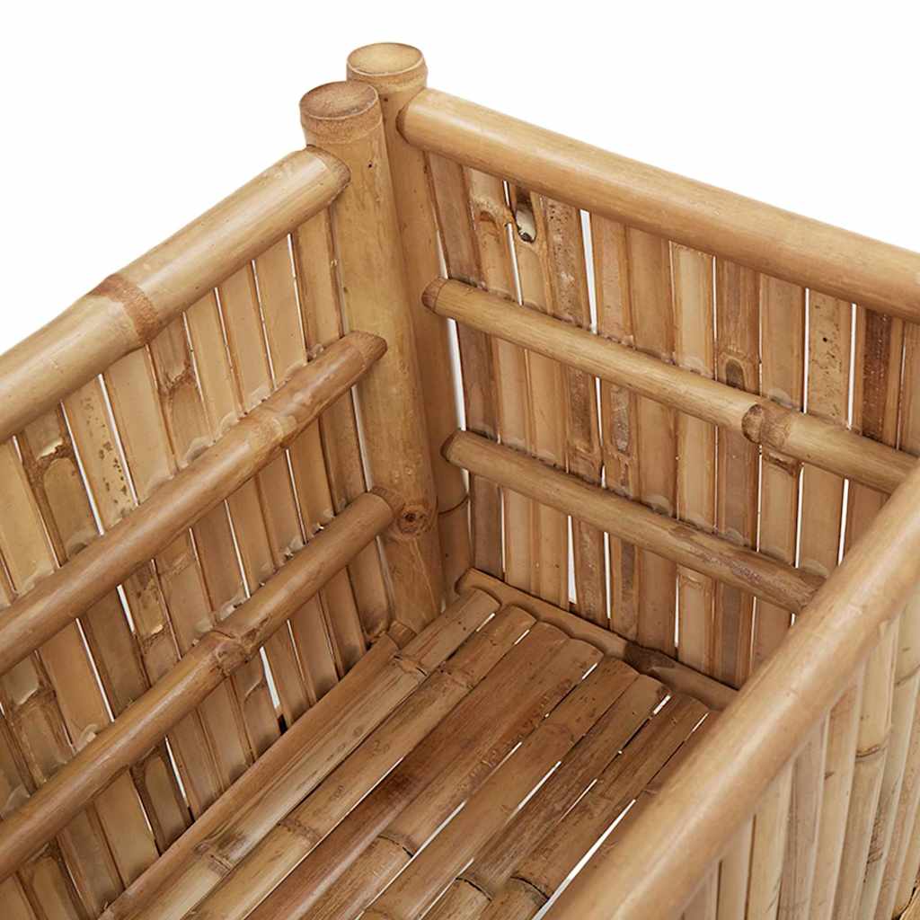 Høybed Brun 110 x 35 x 70 cm Bambus