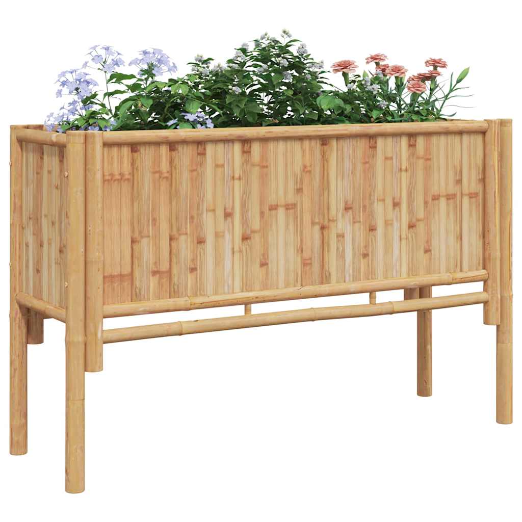Høybed Brun 110 x 35 x 70 cm Bambus