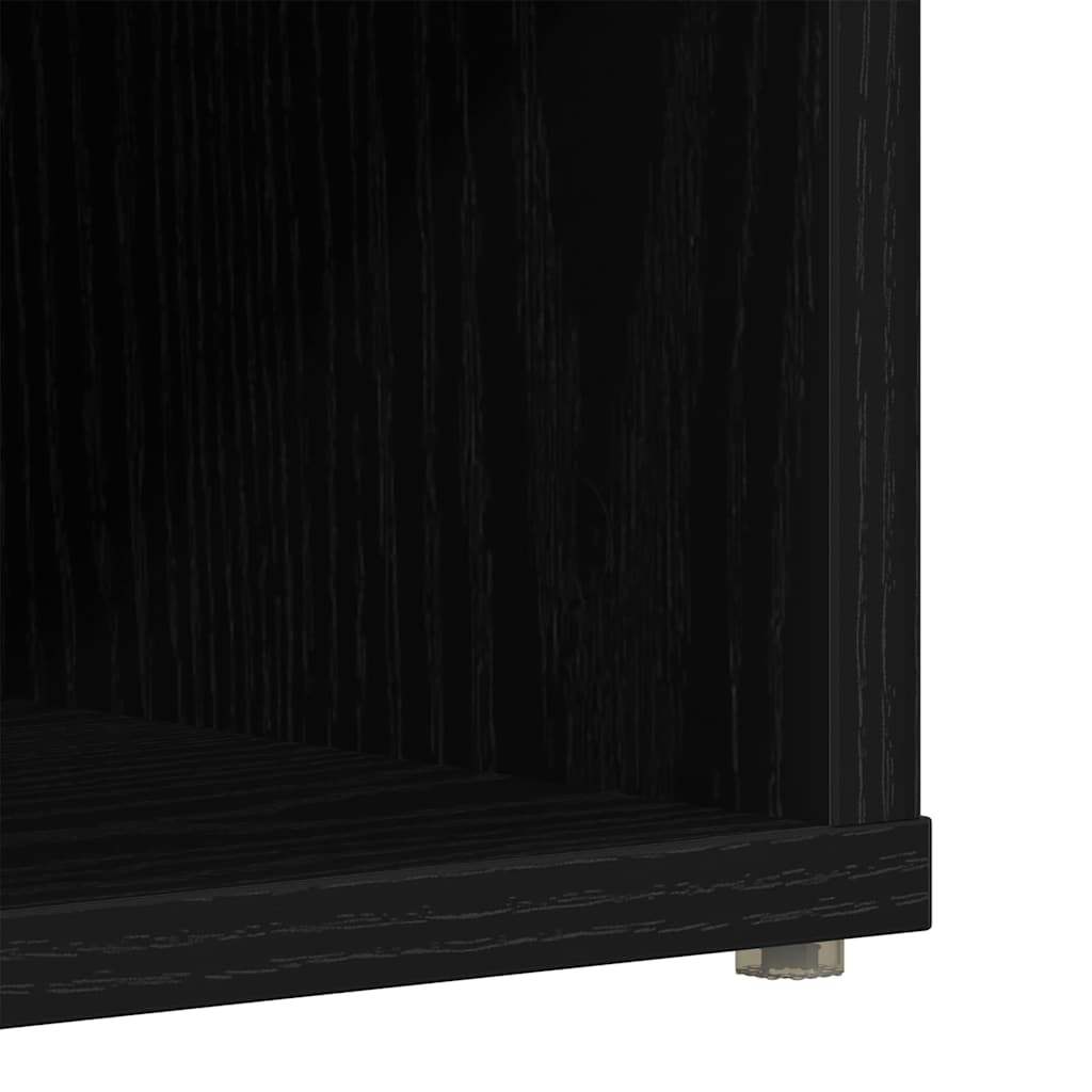 Skohyller - 2-pakning i svart eik - 52,5 x 30 x 50 cm