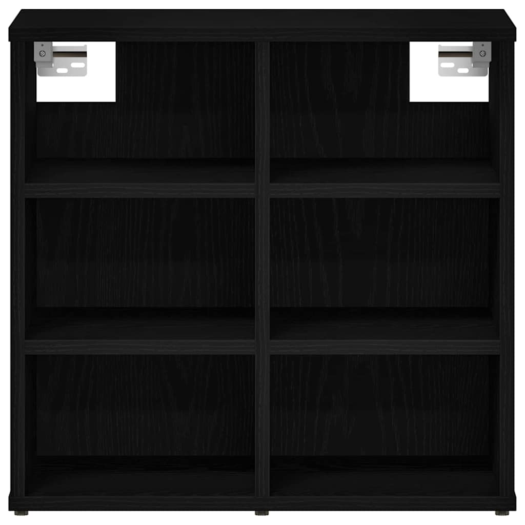 Skohyller - 2-pakning i svart eik - 52,5 x 30 x 50 cm