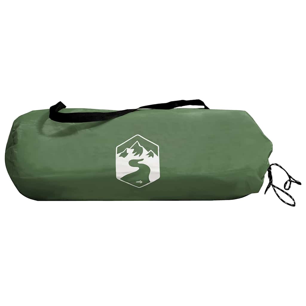 Telt med tak Annet med luftventil Grønn og svart 194 x 180 x 210 cm Polyester
