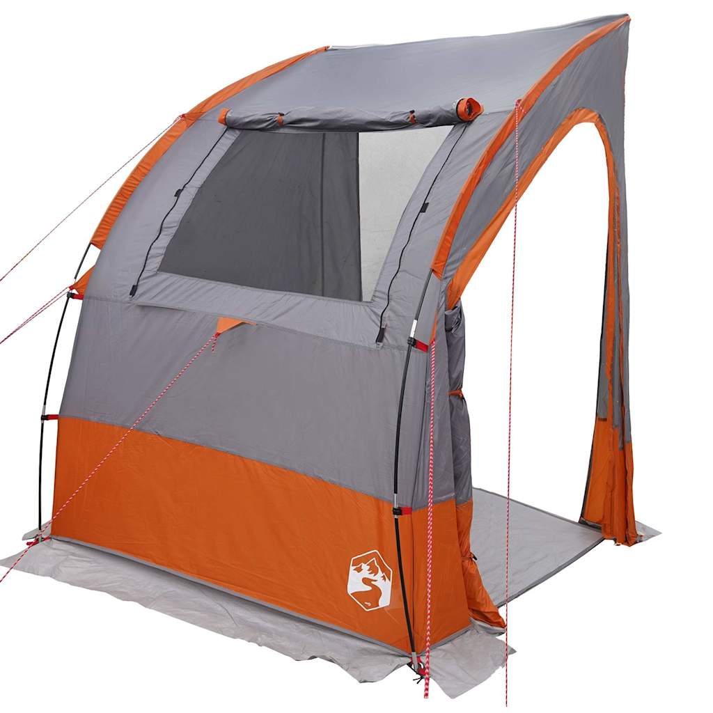 Telt Grå og oransje og svart 194 x 180 x 210 cm Polyester