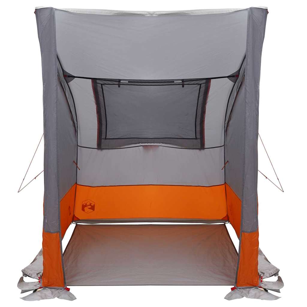 Telt Grå og oransje og svart 194 x 180 x 210 cm Polyester