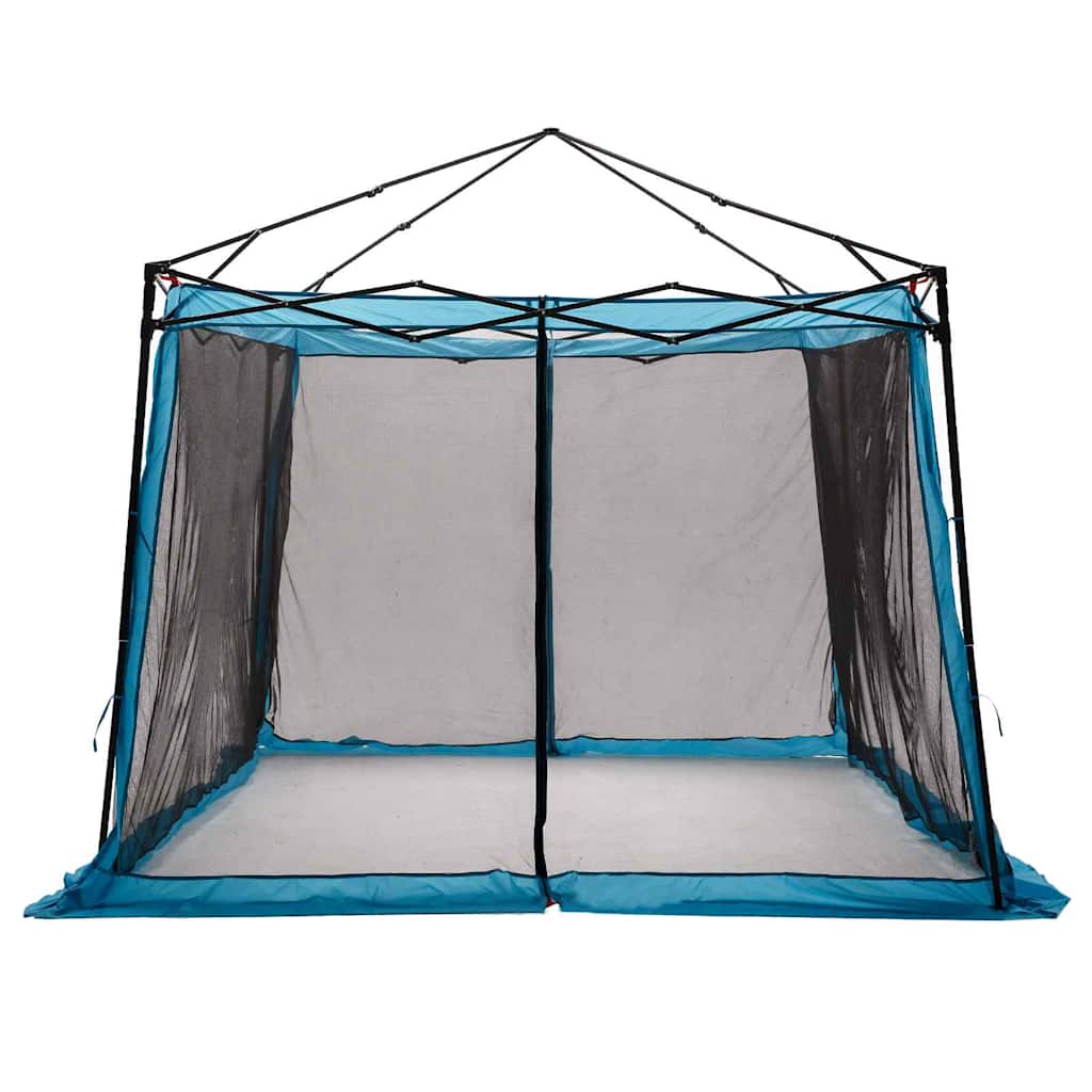 Telt med tak Annet med luftventil Justerbar Blå og svart 303 x 303 cm
