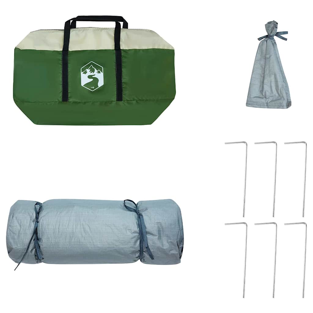 Mesh innertelt grønn 290 x 288 cm 185T Polyester med PU belegg