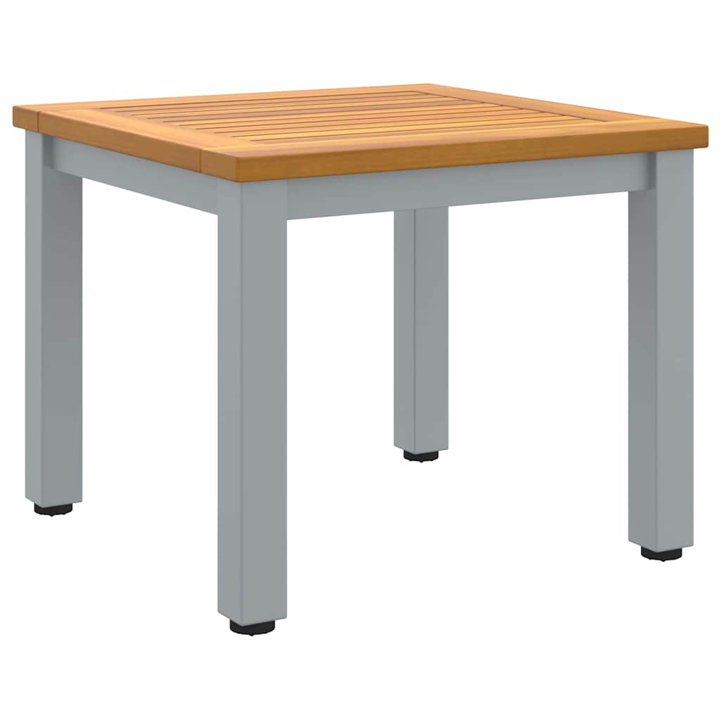 Utendørsbord Naturlig og grå 45 x 45 x 38 cm heltre akasie