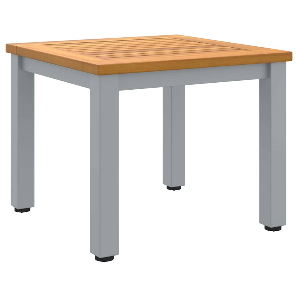 Utendørsbord Naturlig og grå 45 x 45 x 38 cm heltre akasie