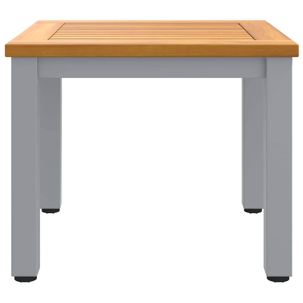 Utendørsbord Naturlig og grå 45 x 45 x 38 cm heltre akasie