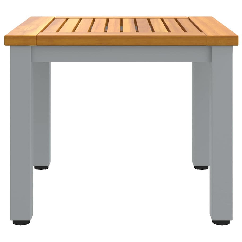 Utendørsbord Naturlig og grå 45 x 45 x 38 cm heltre akasie