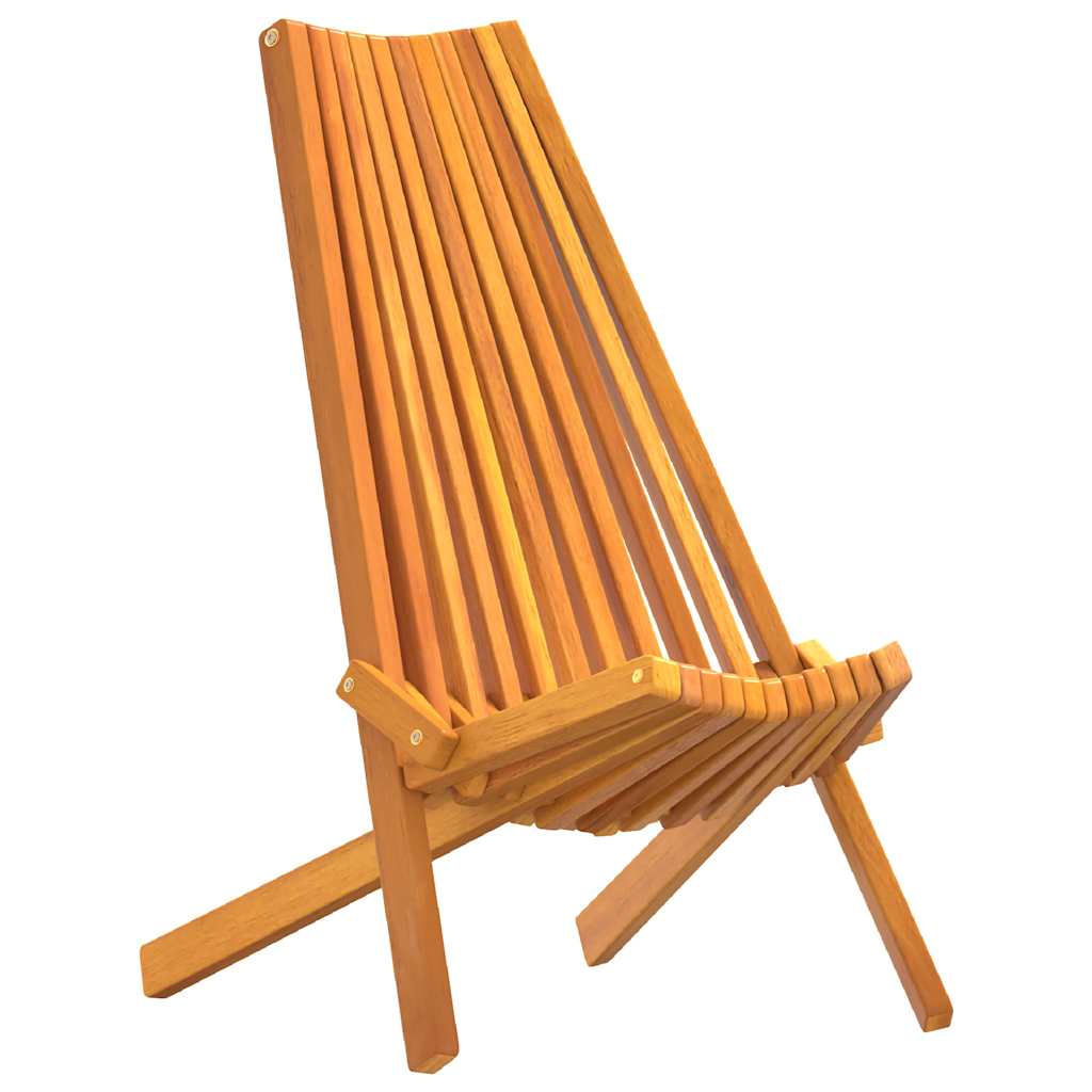 Foldbare Hage Stoler 2 pcs Brun 56 x 69 x 84 m heltre akasie