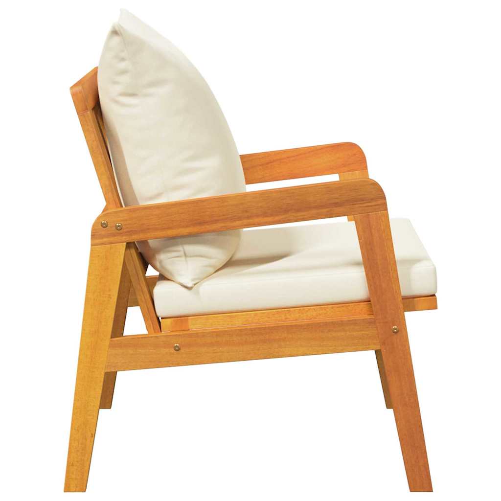Hage Stoler 2 stk 59.5x65x71.5 cm Solid Akasietre