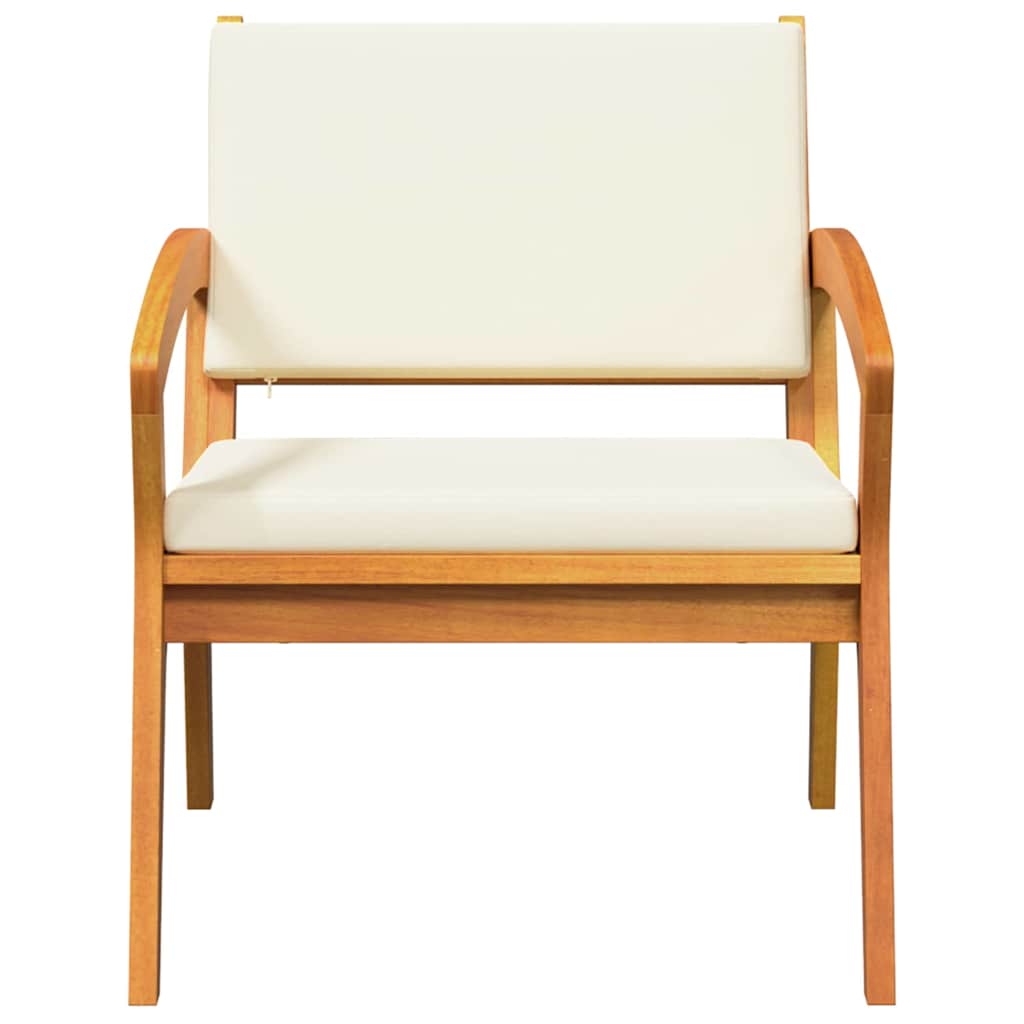 Hagemøbler 2 stk 59,5x70,5x72,5 cm Solid akasietre