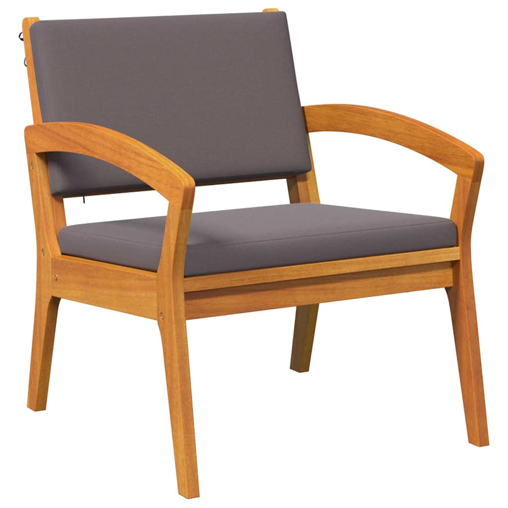 Hagemøbler 2 stk 59,5x70,5x72,5 cm Massivt akasietre