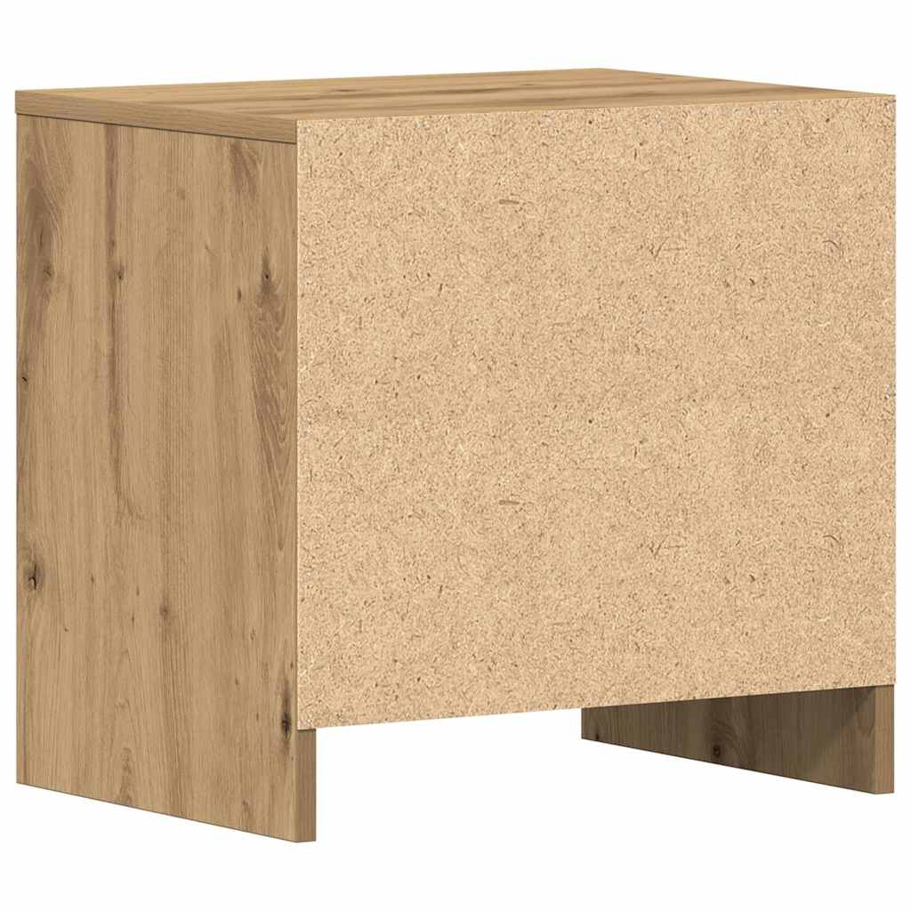 Nattbordskap 2 pcs artisan eik 45 x 34 x 44.5 cm Konstruert tre