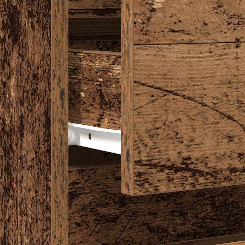 Nattbordskap Gammelt tre 40 x 35 x 70 cm Konstruert tre