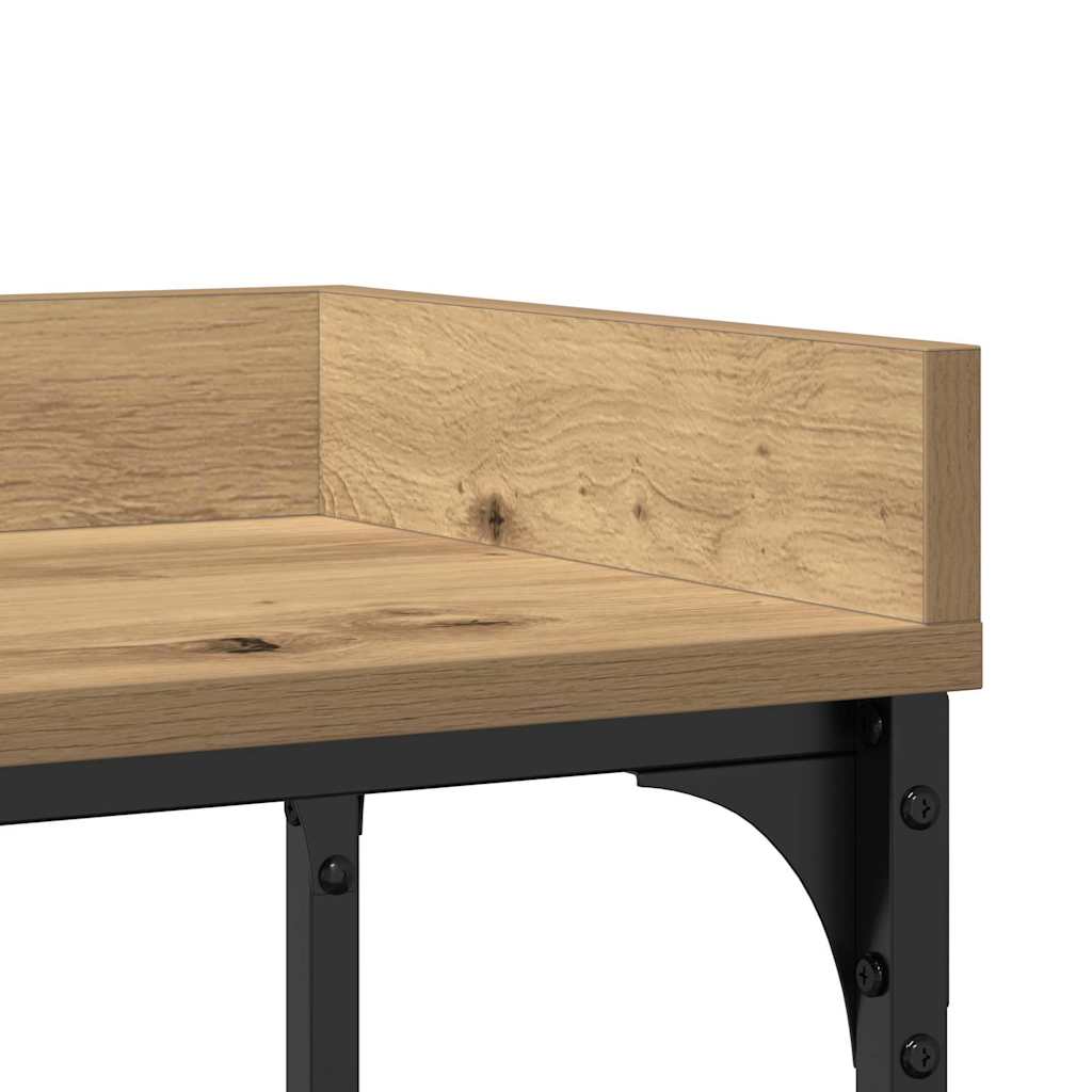 Konsollbord Artisan Eik 100x30x80 cm Ingeniørtre & Stål