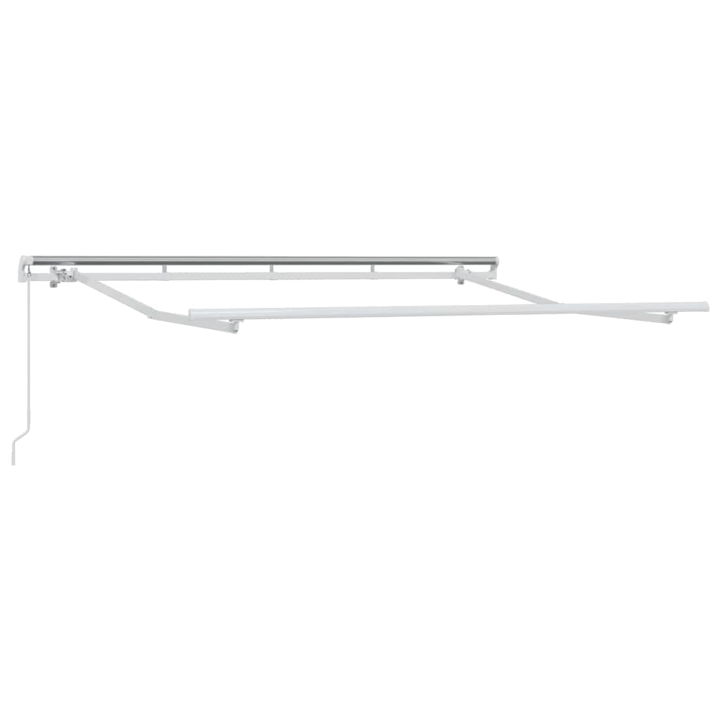 Innvendbar Markise Hvit 350x200 cm 350 x 200 cm 3,5 x 2 m