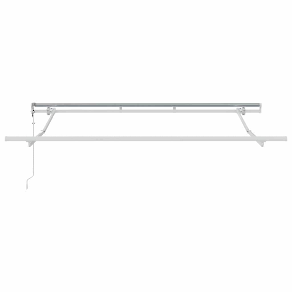 Innvendbar Markise Hvit 350x200 cm 350 x 200 cm 3,5 x 2 m