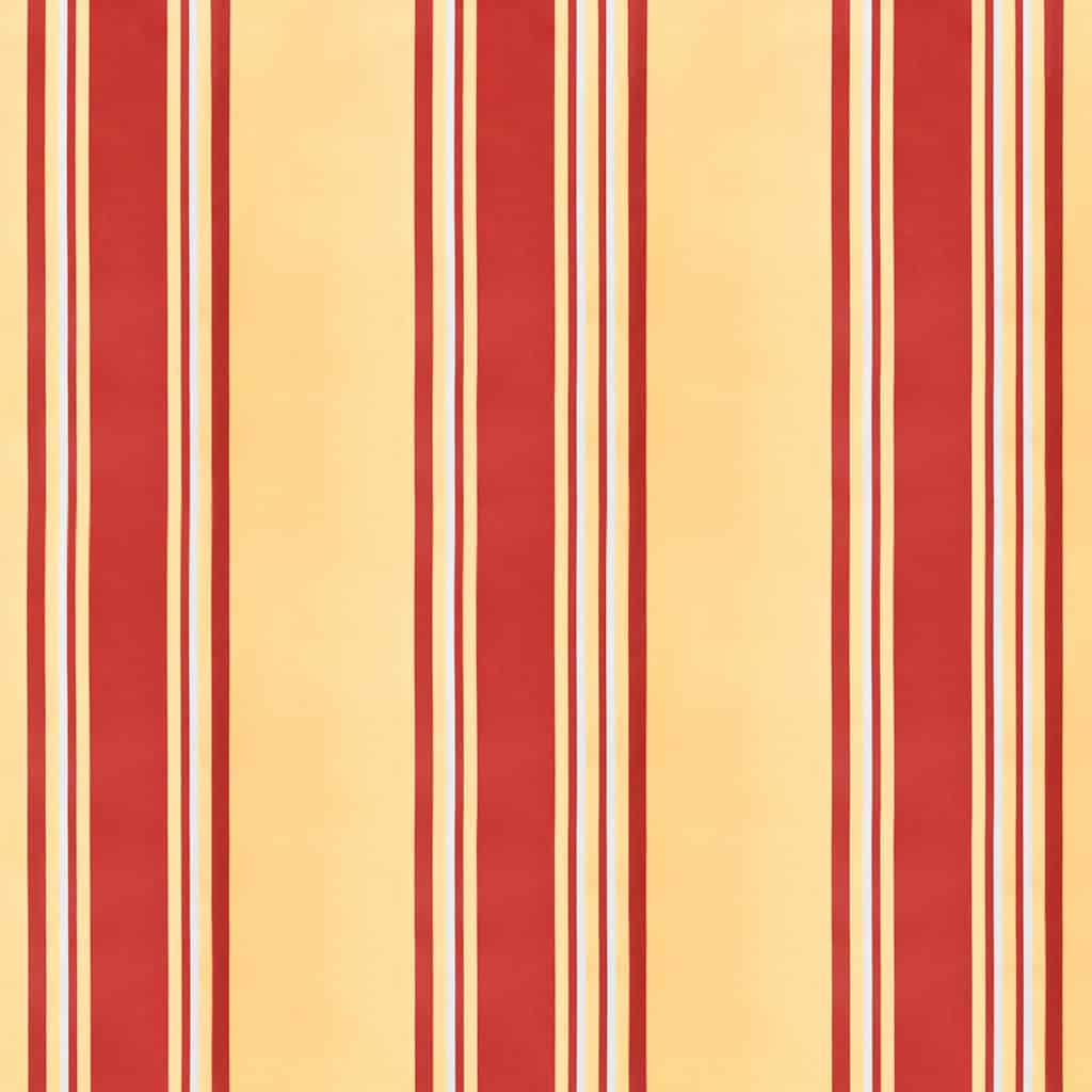 Innvendbar Markise Fargerik stripe 400x200 cm stoff