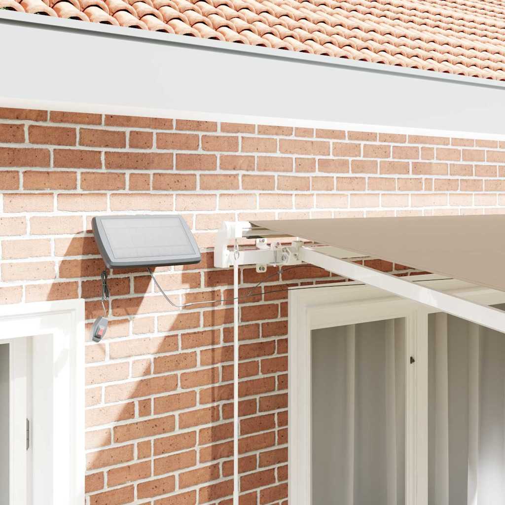 Innvendbar Markise med Beige 300 x 250 cm stoff