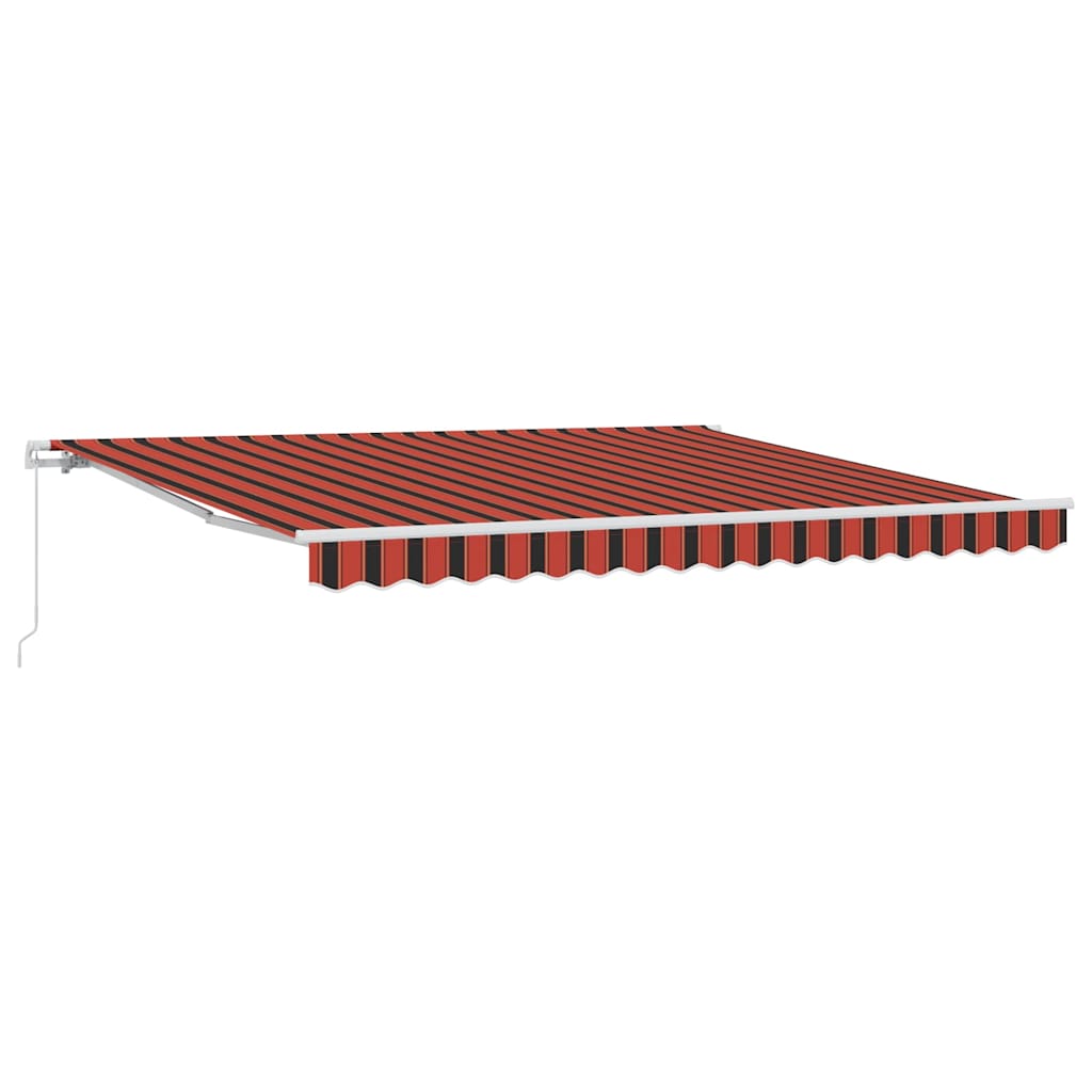 Innvendbar Markise Antrasitt 350 x 250 cm Stoff, Metall