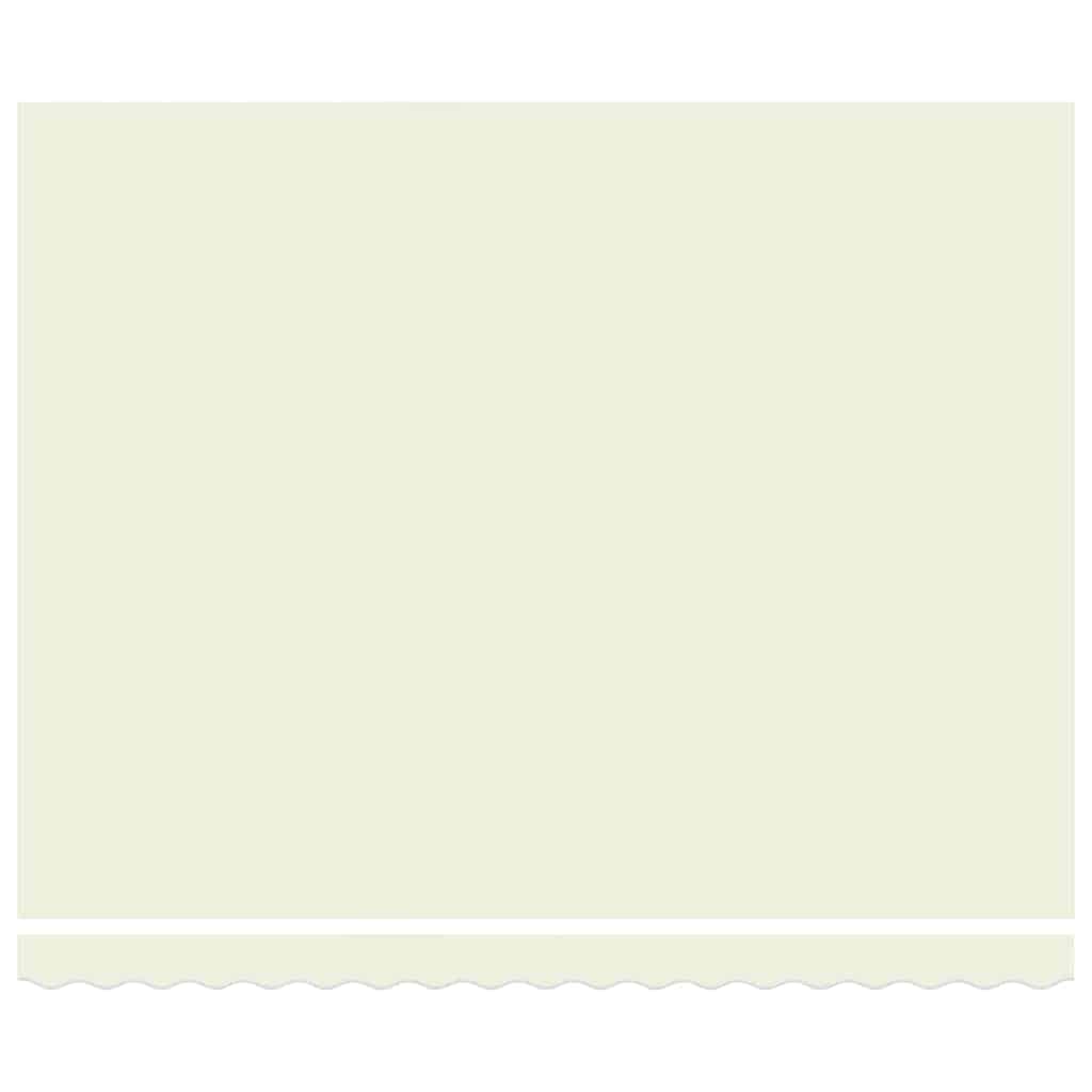 Innvendbar Markise Krem 400x300 cm stoff