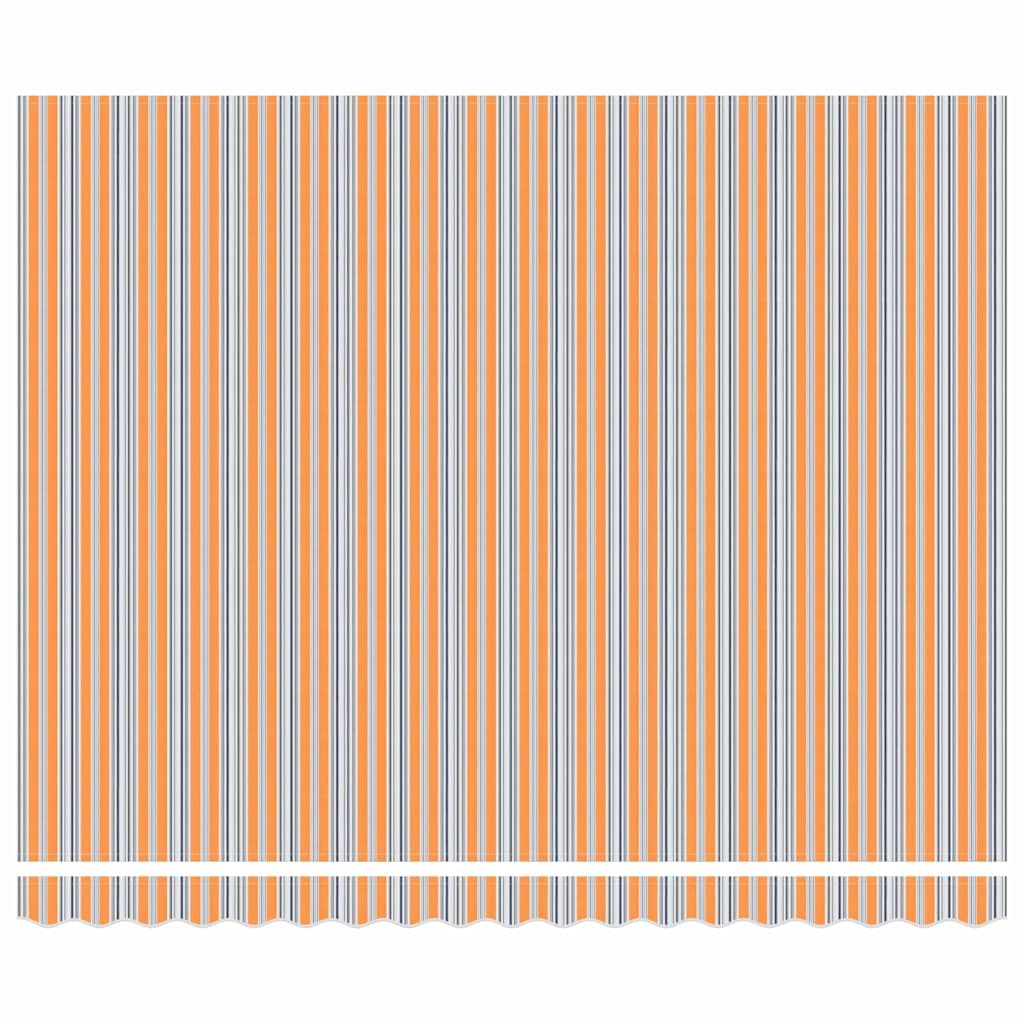 Innvendbar Markise Fargerik stripe 400x300 cm stoff