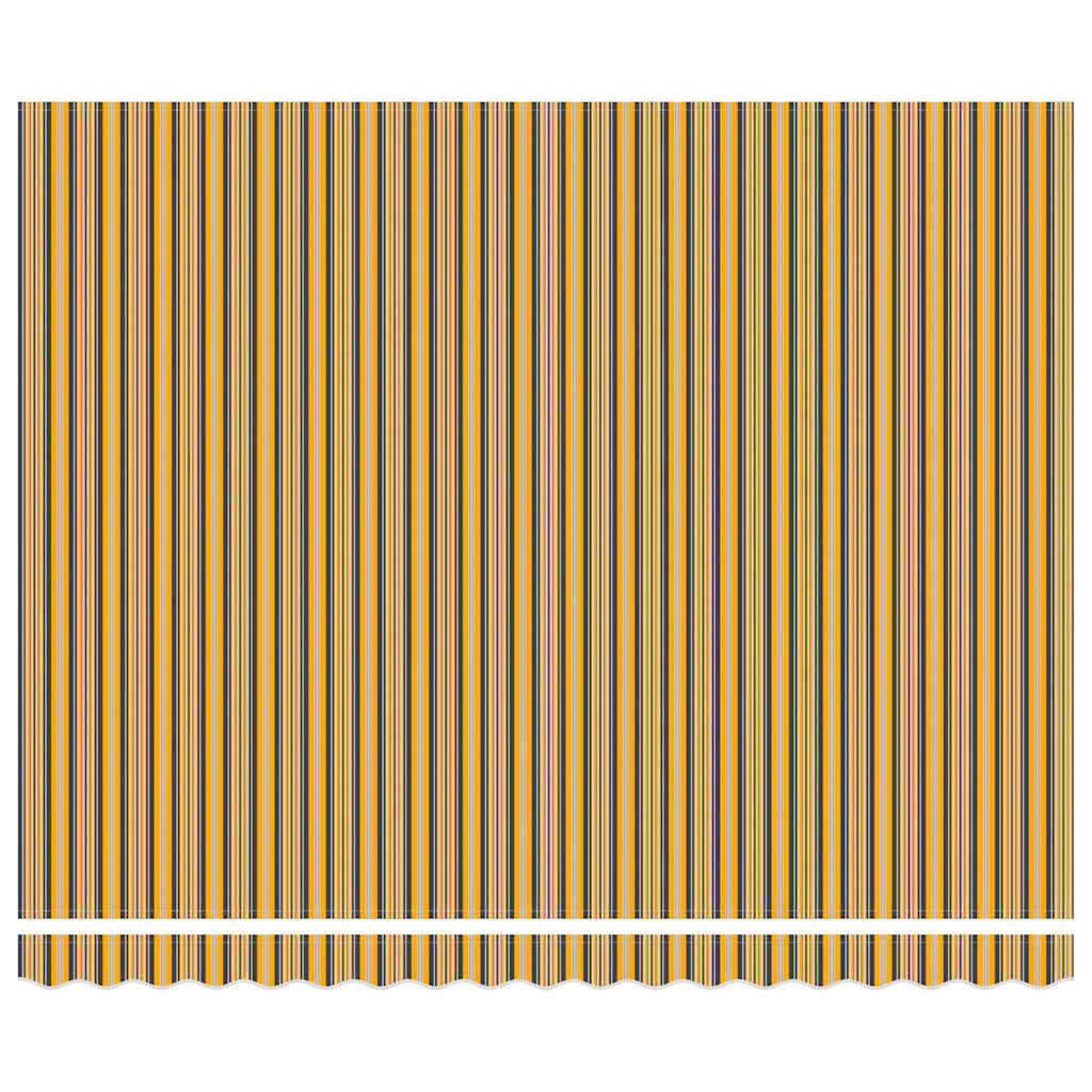 Innvendbar Markise Fargerik stripe 400x300 cm stoff