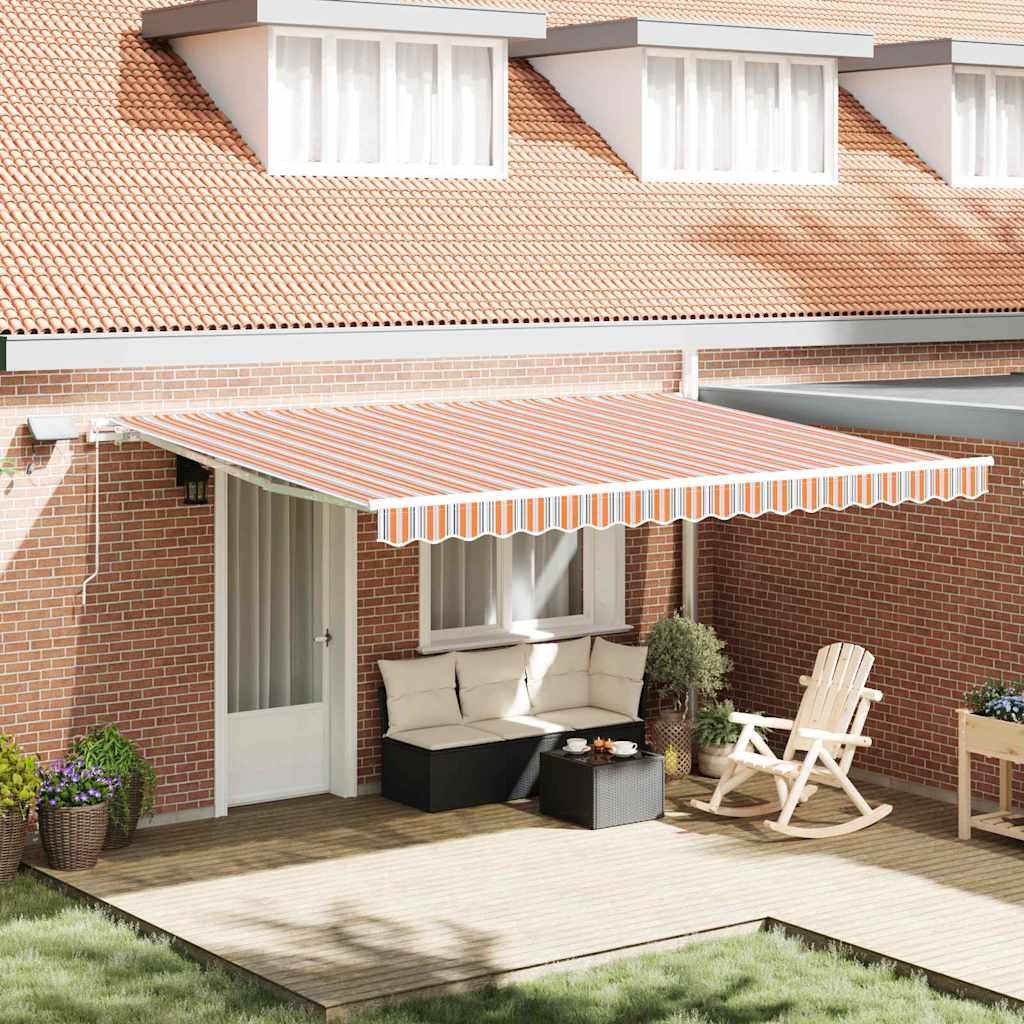 Innvendbar Markise med Flerfarget 450 ×300 cm stoff
