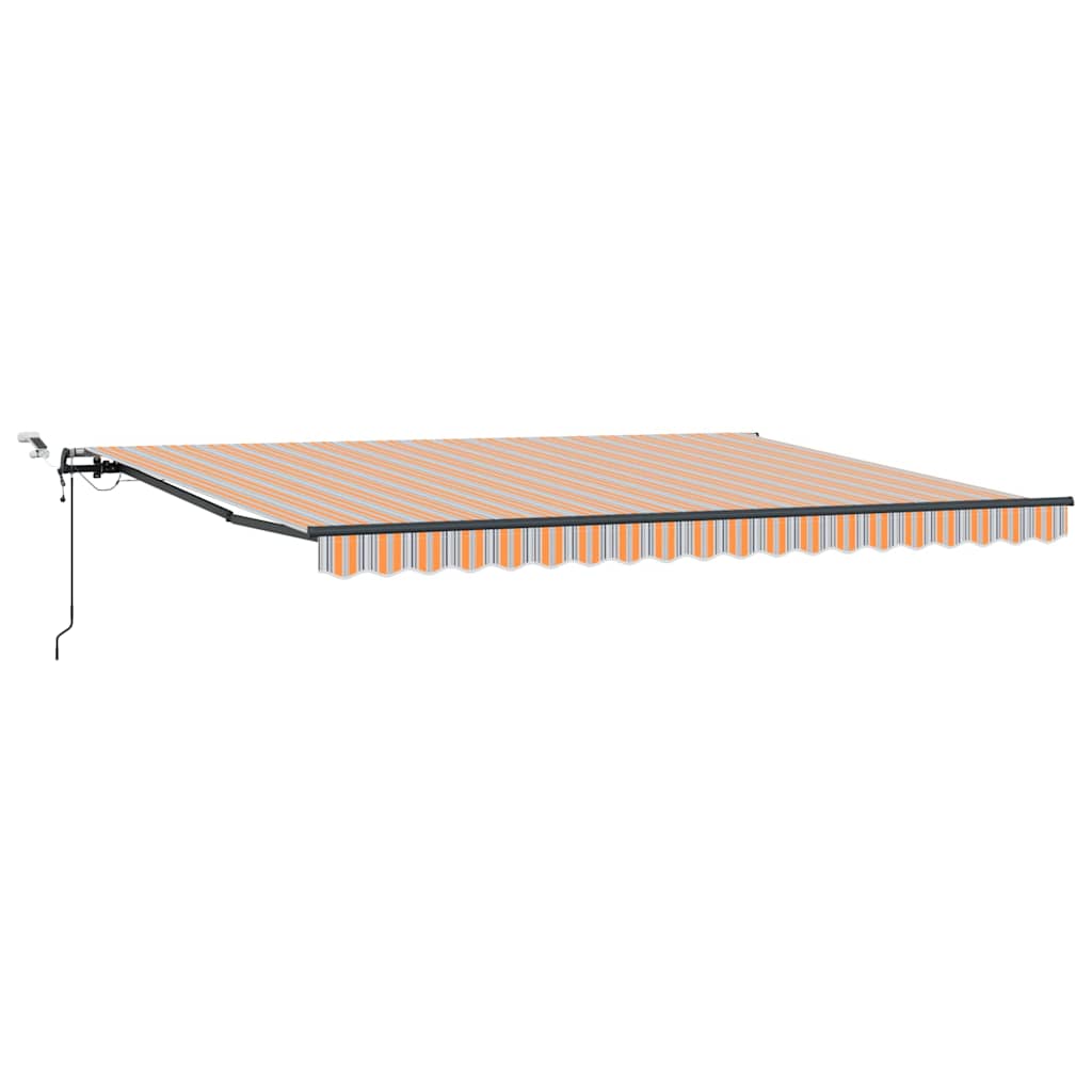 Innvendbar Markise med Flerfarget 450 × 300 cm stoff