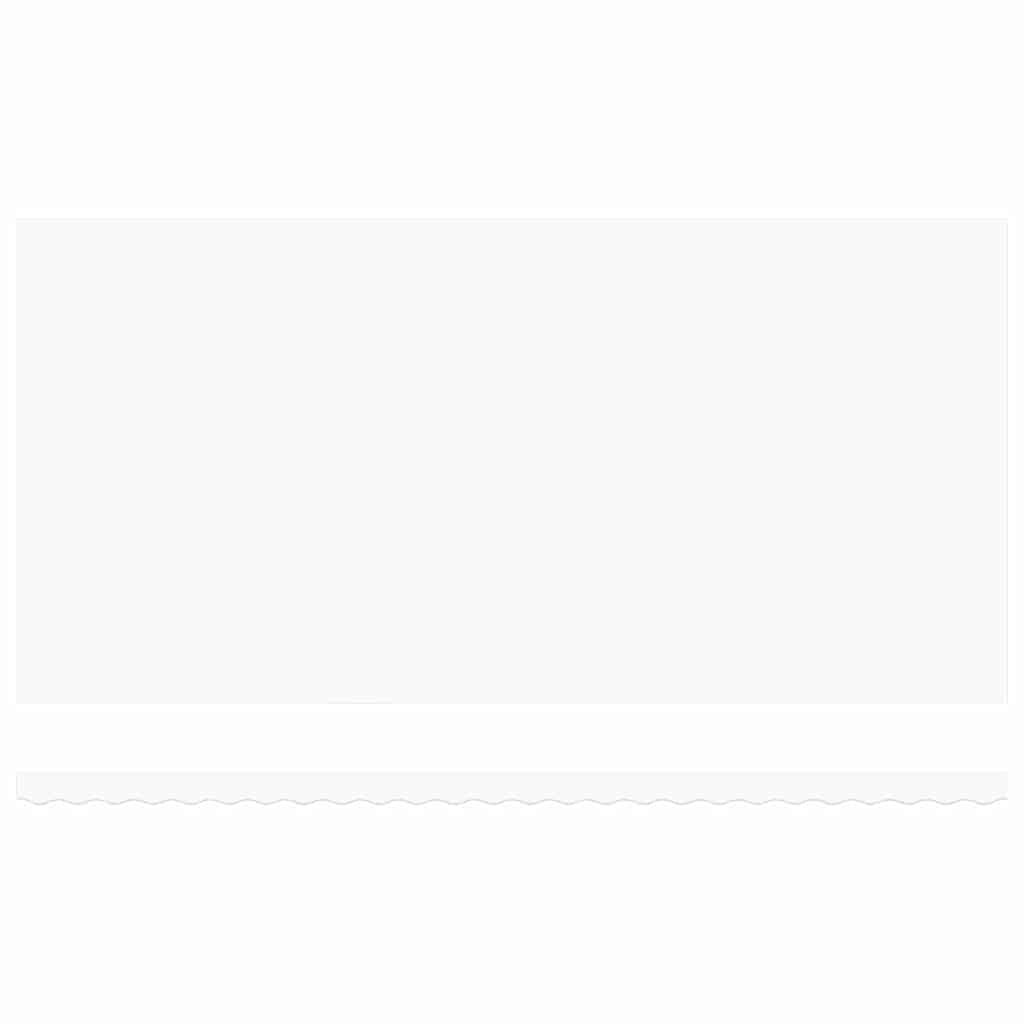 Automatisk Utvidbar Markise med LED Hvit 600 x 300 cm